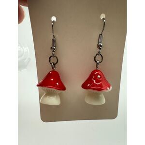 Mushroom Earrings